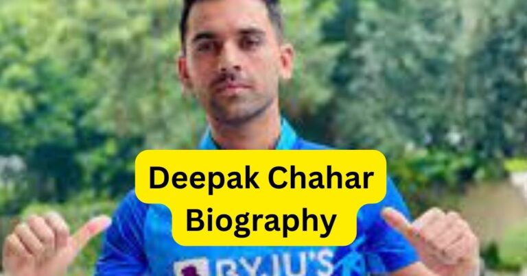 Deepak Chahar Biography in Hindi