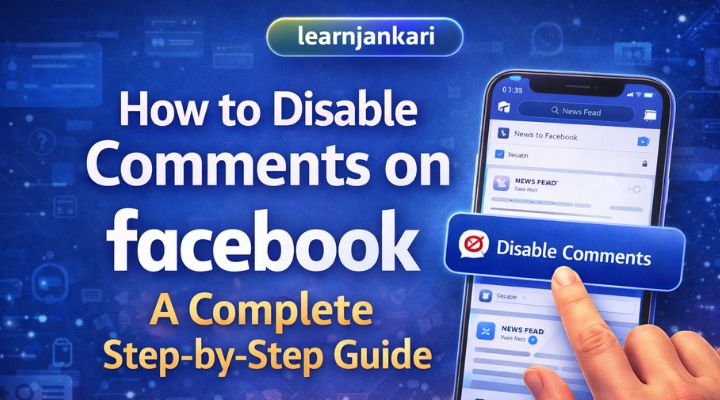 How to Disable Comments on Facebook
