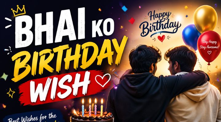 bhai ko birthday wish