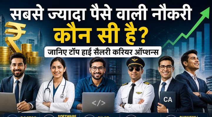 Top 10 Highest Paying Jobs in India 2026 | सबसे ज्यादा पैसे वाली नौकरी